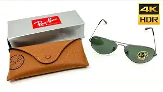 Ray-Ban RB3025 Aviator Classic Sunglasses 🕶 Green Classic G-15 Lenses 58mm (W0879 Gunmetal)
