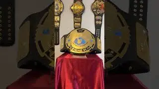 WWF Big Eagle Deluxe edition by Figures Inc Title Belt #wwe #wweshorts
