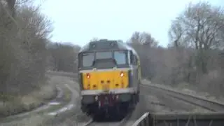 6Z42 DCR 56312 & 31190 Toton Yard to Etches Park Sdgs
