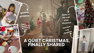A Quiet Christmas Week 🎄  a gentle vlog, low energy & real feelings