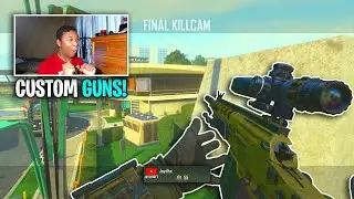 HITTING TRICKSHOTS WITH CUSTOM GUNS ON CONSOLE BLACK OPS 2! (BO2 Serenity Trickshotting w/ 10 SHOTS)