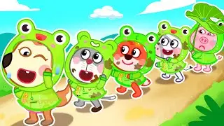Five Little Speckled Frogs + More Nursery Rhymes & Kids Songs | Learn Numbers & Colors | Wolfoo Song