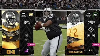 ULTIMATE LEGEND RANDY MOSS & QB WILLIAM PERRY GAMEPLAY! MADDEN 22 ULTIMATE TEAM
