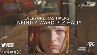 Reupload: Dumb Cheater Trolled! CoD Ghosts Hacker Trolling!