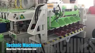 Sheet Metal Roof Tile Roll Forming Production Line