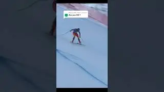 Alpine Skiing crash