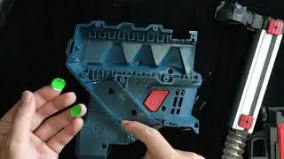 Bosch GDE12 linkage dust collector disassembly