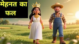 मेहनत का फल | AI WALE BABA | Cartoon video trending video 