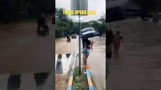 THANE UPVAN LAKE #thane #upvanlake #upvan #heavyrain  #alert #rain