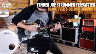 No Talking...Just Tones | Fender Joe Strummer Telecaster | Black Over 3-Colour Sunburst