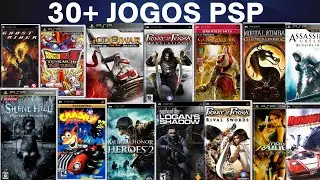 TOP 30 Melhores Jogos De PSP - ATUALIZADO 2024-2025