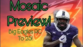 2020 Mosaic Football Retail Blaster opening! Orange Fluorescent RC!