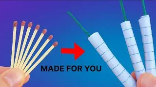 How to Make a Homemade Cracker with Matches | DIY Firecracker Experiment#Firecracker #Crackers#Match