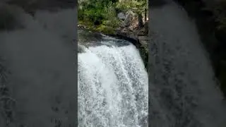 Going with the flow at Tumalo Falls y&rsquo;all #natureandchill #waterfall #breakfree