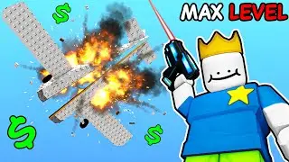 making MILLIONS by SHOOTING PLANES in Roblox..