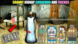 GRANNY KIDNAP DORAEMON NOBITA GIAN AND FRIENDS | Granny Door Escape By Doraemon | Doraemon VS Granny