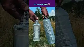 Life Tips | How to purify water while camping outdoors #diy #tips #ideas