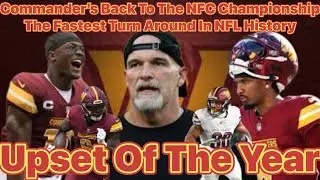 Commander's Back To The NFC Championship The Fastest Turnaround In NFL History