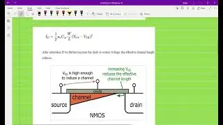 MOSFET Channel Length Modulation (SSD)