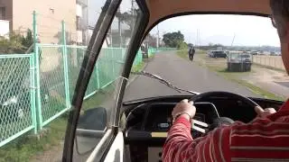 電気自動車　タケオカ・ミリューに、乗ってみよう