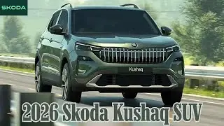 Skoda’s Mini Kodiaq? 2026 Skoda Kushaq Facelift: New Gearbox & Massage Seats!
