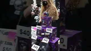 Trading up a Penny to Tesla at Comic Con!  #shorts #trading #challenge
