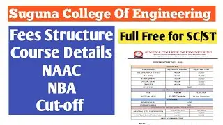 Suguna College of Engineering|Review|Fees Structure|Course|Details|Counselling code|Vincent Maths|