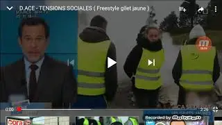 D.ACE - TENSION SOCIALES ( Freestyle gilet jaune)