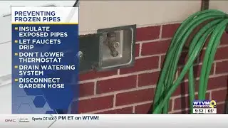 Hard freeze ahead: How to keep your pipes safe
