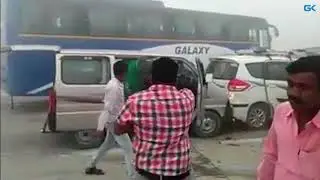 Viral video of massive car pile-up on Yamuna Expressway in Greater Noida