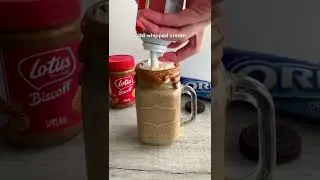 The best milkshake ever! Salted Caramel, Biscoff & Oreo