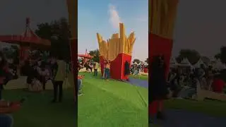 Zomaland 2023 what an amazing and incredible day we had🎡🎠🎪#zomaland #bangalore #2023