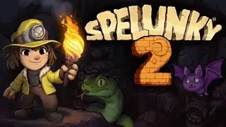 Видео на 400 подписчиков! 🥳🥳 Прошёл 1 концовку в Spelunky 2! Первое видео с компьютера!