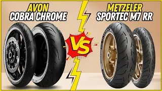 Avon Cobra Chrome vs Metzeler Sportec M7 RR: Classic vs Sport Tire Battle