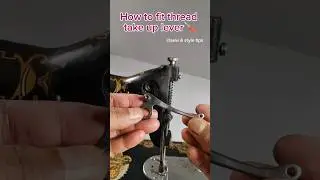 How to fit thread take up lever #sewingtipsandtricks #sewmachine #shortsyoutube #diysewingtips