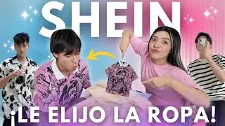 ROPA DE SHEIN HOMBRE 🛍️ Le PEDÍ ROPA a mi HERMANO 😰 ¿Le gustó?  🤯 Mega HAUL de SHEIN‼️