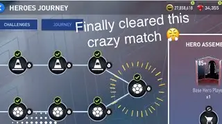 Fifa Mobile 22: Heroes Journey last match cleared 😤 Crazy!
