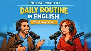 How People REALLY Talk About Their Daily Routine || English Conversation