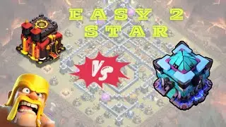 TH10 VS TH13 attack stretagy 😱😱😱#coc #gaming #th10 #th13cwl #war #cwl #stretegy #attack