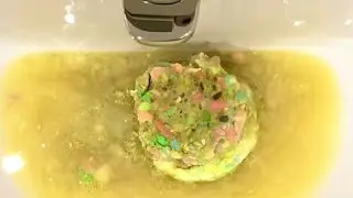 recycled soaked soap #mushysoap #asmrsoap #soakedsoap #soap #tiktok #asmr #cuttingsoap #bts