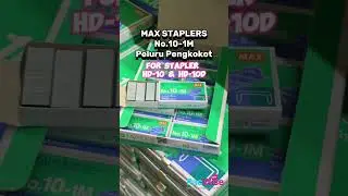 Max No.10-1M Staples Authentic Max Bullet (1 Box) #office#maxbullet#staplesbullet