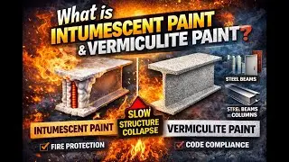 Intumescent Paint & Vermiculite Explained | Fire Protection Coatings | Construction Essentials