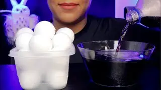 ASMR SNOWBALLS WITH JUICE REQUEST/ FOOFY UPDATE @6:54