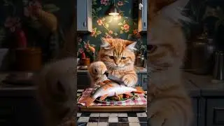 super cat the chef #cat #catstory  #catai