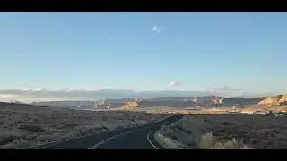 Autumn afternoon at Lake Powell, Glen Canyon National Recreation Area 