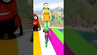 GTA 5 Epic Water Ragdolls | Spider-Man Jumps / Fails ep.16815 #shorts