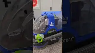 Bissell SpotBot Pet 2117A handsfree Carpet Cleaner REVIEW  *IMPRESSIVE*