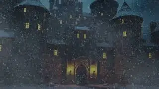 The Perfect Storm: Isolated Winter Hideaway Howling Blizzard Sounds Heavy Snowfall ASMR Ambience