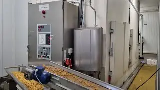 Frigoscandia Gyrocompact Sprial Freezer with complete NH3 installation