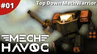 Апокалиптическая битва MechWarrior с видом сверху. Беспощадные рои смертоносных машин &mdash; Mech Havo...